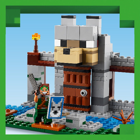 LEGO Minecraft The Wolf Stronghold - Treasure Island Toys