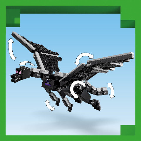 LEGO Minecraft The Ender Dragon and End Ship - Treasure Island Toys