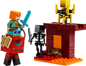 LEGO Minecraft The Nether Lava Battle