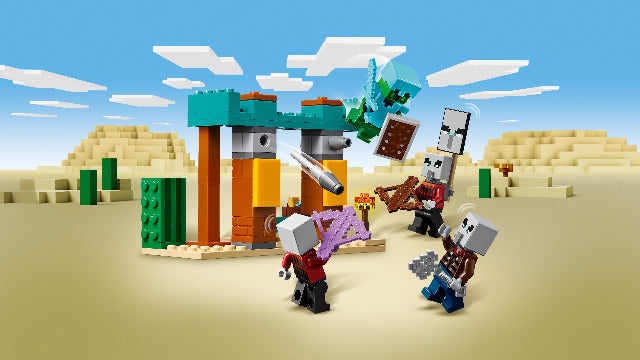 LEGO Minecraft The Illager Desert Patrol - Treasure Island Toys