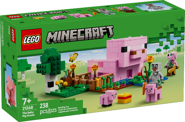 LEGO Minecraft The Baby Pig House - Treasure Island Toys