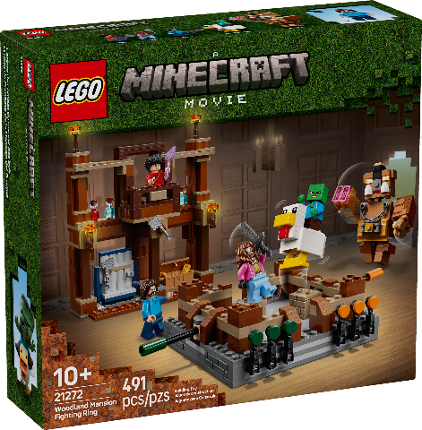 LEGO Minecraft Movie Woodland Mansion Fighting Ring