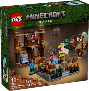 LEGO Minecraft Movie Woodland Mansion Fighting Ring