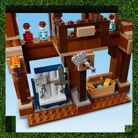 LEGO Minecraft Movie Woodland Mansion Fighting Ring