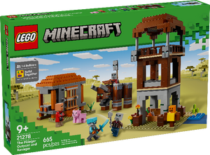 LEGO Minecraft The Pillager Outpost & Ravager - Treasure Island Toys