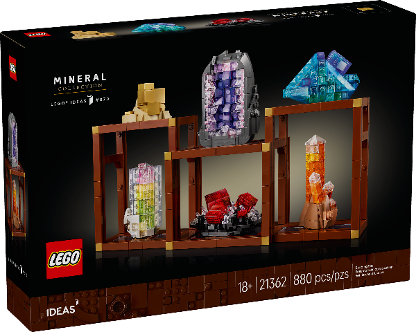 LEGO Ideas Mineral Display - Treasure Island Toys