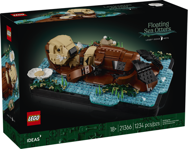 LEGO Ideas Floating Sea Otter - Treasure Island Toys