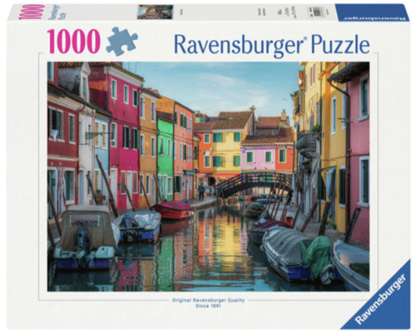 Ravensburger Puzzle 1000 Piece, Burano, Italy - Treasure Island Toys