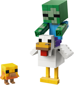 LEGO Minecraft Chicken Jockey