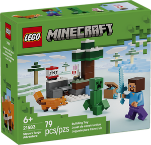 LEGO Minecraft Steve's Taiga Adventure