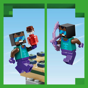 LEGO Minecraft Nether & End Portal Journey