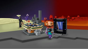 LEGO Minecraft Nether & End Portal Journey