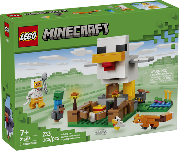 LEGO Minecraft Chicken Farm