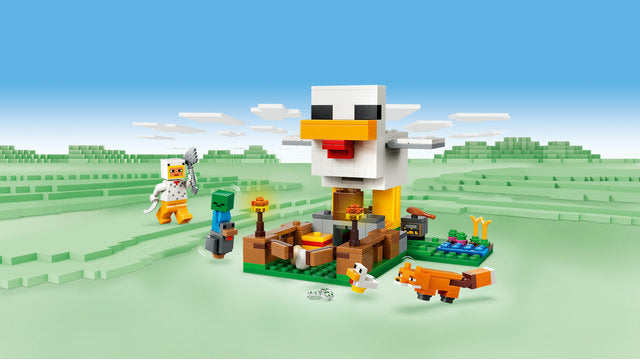 LEGO Minecraft Chicken Farm
