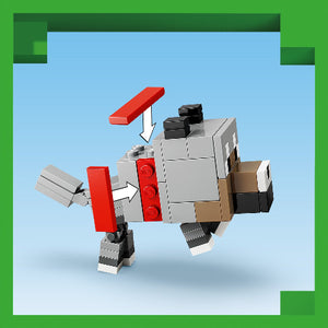 LEGO Minecraft Chicken Jockey Desert Attack