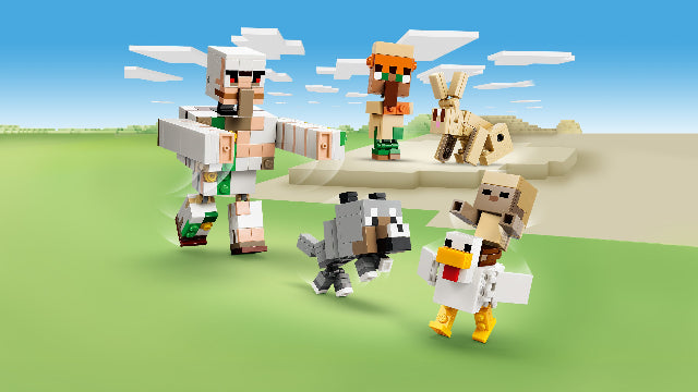 LEGO Minecraft Chicken Jockey Desert Attack