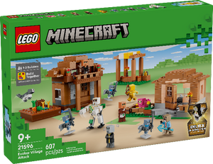 LEGO Minecraft Evoker Village Attack