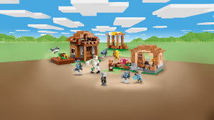 LEGO Minecraft Evoker Village Attack