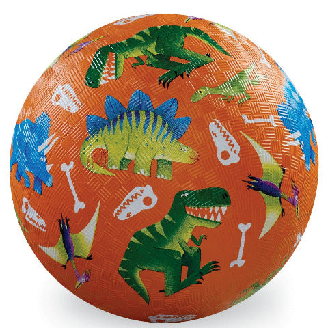 Crocodile Creek Playground Ball 5 Inch, Dinosaur Dig