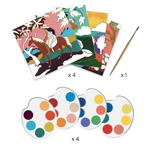 Djeco Art Kit - Inspired By Gaugin Polynesia - Treasure Island Toys