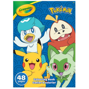 Crayola Colouring Book Pokémon, 48 Pages