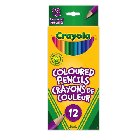 Crayola Coloured Pencils, 12 Pack