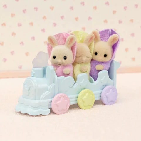 Calico Critters Ready-to-Play - Triplets Baby Bathtime - Treasure Island Toys