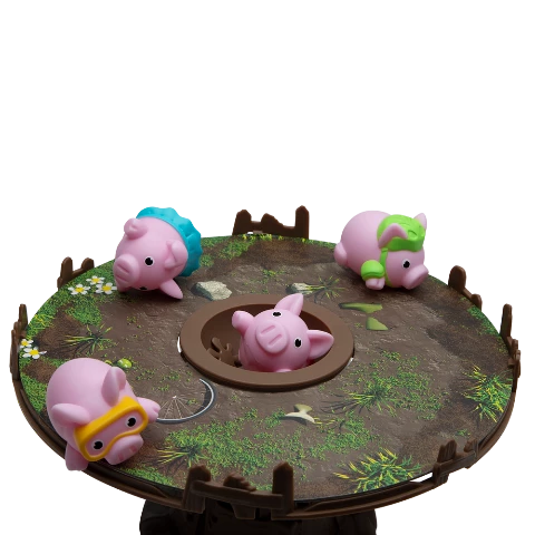 Pigs on Trampolines - Treasure Island Toys