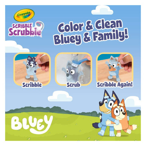 Crayola Scribble Scrubbie Pets Bluey Combo 3 Pack - Treasure Island Toys