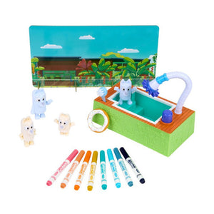 Crayola Scribble Scrubbie Pets Bluey Poolside Playset - Treasure Island Toys