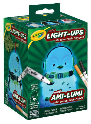 Crayola Light-up Minis, Penguin - Treasure Island Toys
