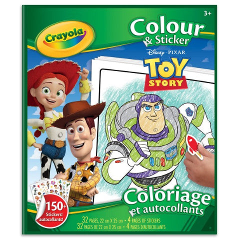 Crayola Colour & Sticker Toy Story 5 - Treasure Island Toys