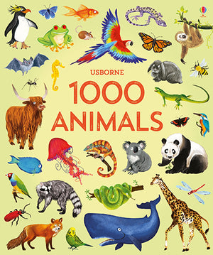 Usborne 1000 Animals - Treasure Island Toys