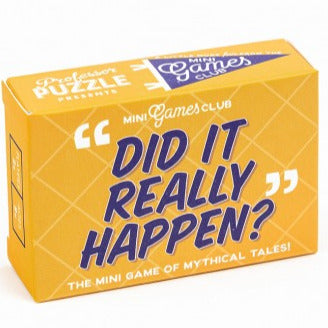 Professor Puzzles Presents Mini Games Club - Treasure Island Toys