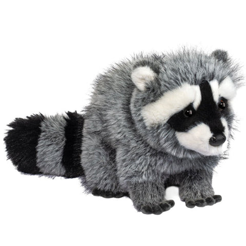 Douglas Cuddle Raccoon Roz, Dlux - Treasure Island Toys