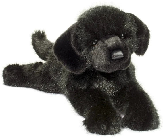 Douglas Dog Jake Black Lab, DLux - Treasure Island Toys
