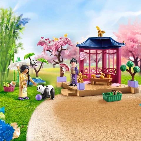 Playmobil Promo Pack Asian Garden with Panda - Treasure Island Toys