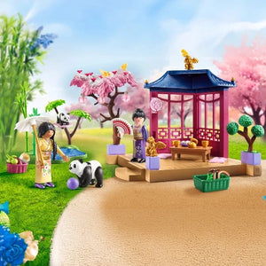 Playmobil Promo Pack Asian Garden with Panda - Treasure Island Toys