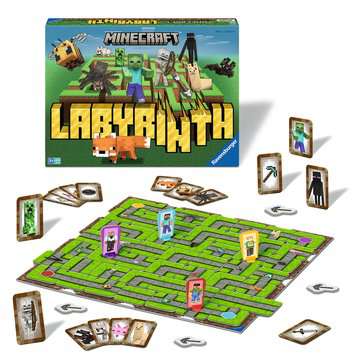 Ravensburger Game Labyrinth Minecraft - Treasure Island Toys