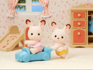 Calico Critters Twins - Chocolate Rabbit