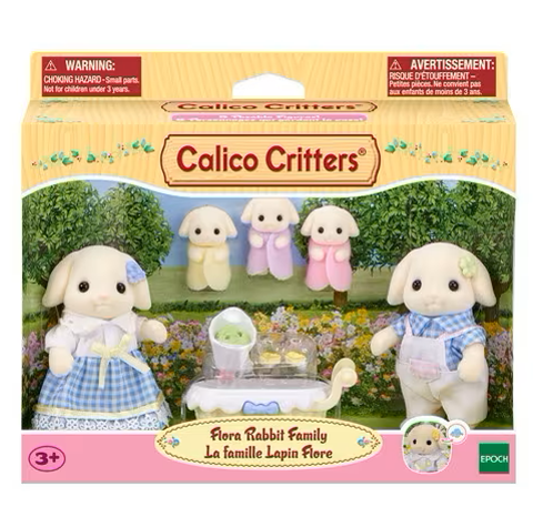 Calico Critters Family - Flora Rabbit - Treasure Island Toys