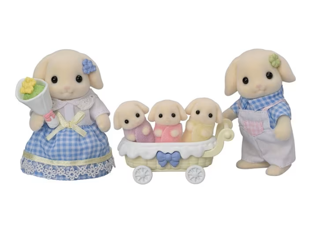 Calico Critters Family - Flora Rabbit - Treasure Island Toys