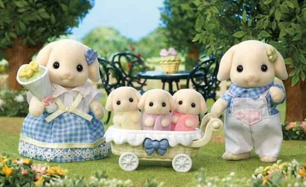Calico Critters Family - Flora Rabbit - Treasure Island Toys