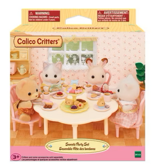 Calico Critters Furniture - Sweets Party Set - Treasure Island Toys
