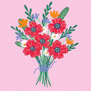 Ravensburger CreArt Poppy Bouquet - Treasure Island Toys