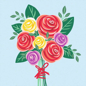 Ravensburger CreArt Rose Bouquet - Treasure Island Toys