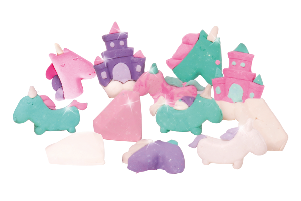 Tutti Frutti Sparkle Trio Unicorns - Treasure Island Toys