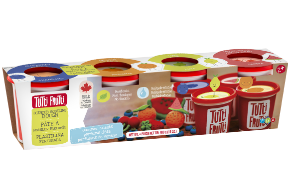 Tutti Frutti 4 Pack Summer Scents - Treasure Island Toys