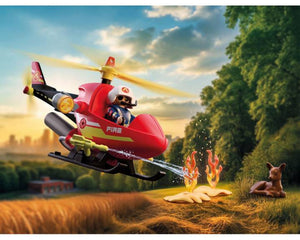 Playmobil City Action Fire Fighting Helicopter