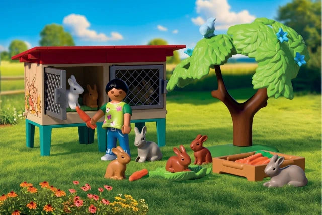 Playmobil Country Rabbit Hutch